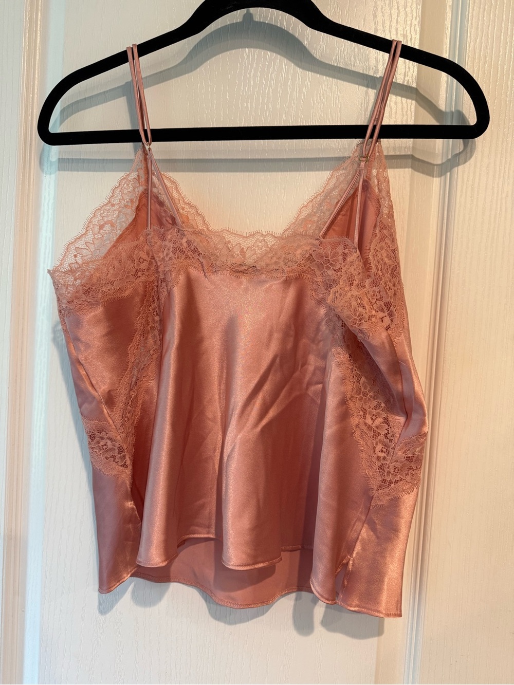 Victoria's Secret Satin Lace Chemise and Briefs in Dusty Pink - Picture 3 of 6